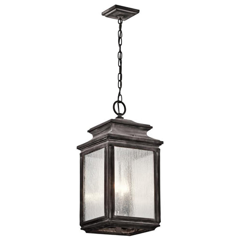 Kichler Wiscombe Park 4 Light Outdoor Pendant Model: 49505OZ