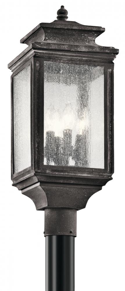 Kichler Wiscombe Park 4 Light Outdoor Post Mt Model: 49506OZ