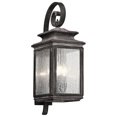 Kichler Wiscombe Park 4 Light Outdoor Wall Model: 49503OZ