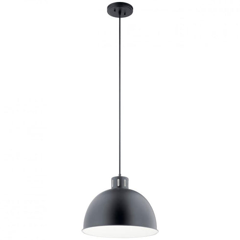 Kichler Zailey 1 Light Pendant Model: 52153BK