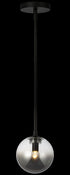 Matteo Lighting Averley 1 Light Pendants in Combination Finishes Model: C70701AGAG