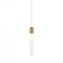Matteo Lighting Aydin 1 Light Pendant in Black Model: C65801MB