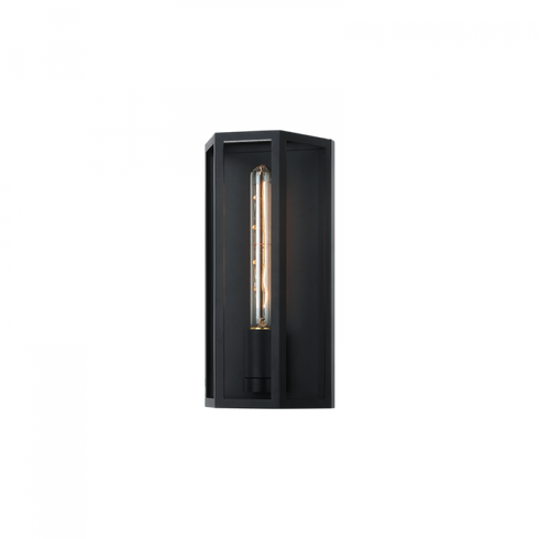 Matteo Lighting Aydin 1 Light Wall Sconce in Black Model: W65801MB