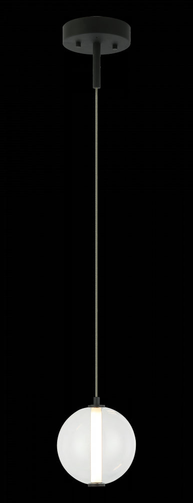Matteo Lighting Belange 1 Light Pendants in Combination Finishes Model: C69601AGCL