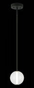 Matteo Lighting Belange 1 Light Pendants in Combination Finishes Model: C69601AGCL