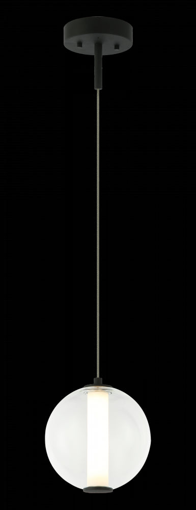 Matteo Lighting Belange 1 Light Pendants in Combination Finishes Model: C69611AGCL