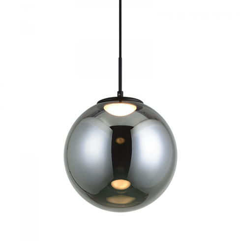 Matteo Lighting Boble 1 Light Pendant in Combination Finishes Model: C61321AGCL