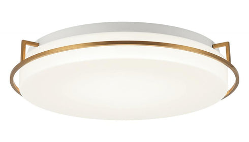 Matteo Lighting Brammerton 1 Light Flush Mount in Gold Model: M14115AG