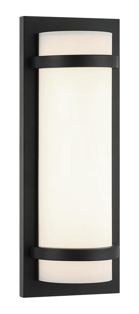 Matteo Lighting Brampton 1 Light Sconce in Black Model: S15818MB