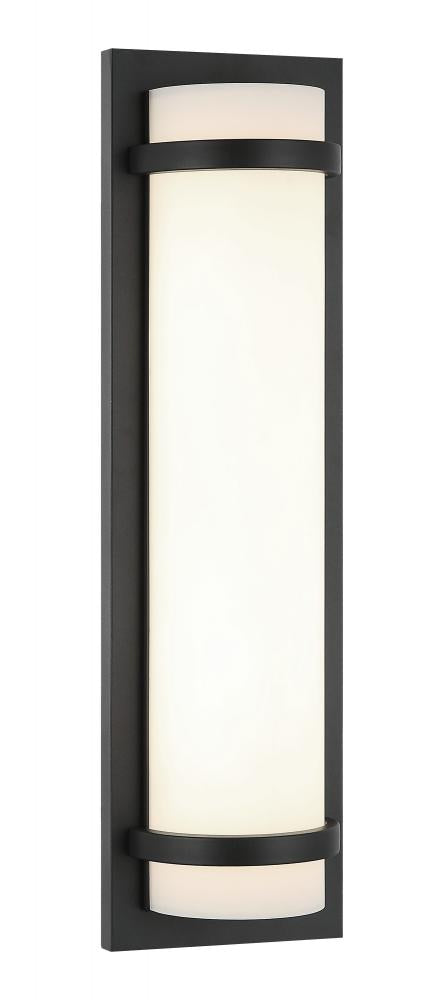 Matteo Lighting Brampton 1 Light Wall Sconce in Black Model: S15824MB