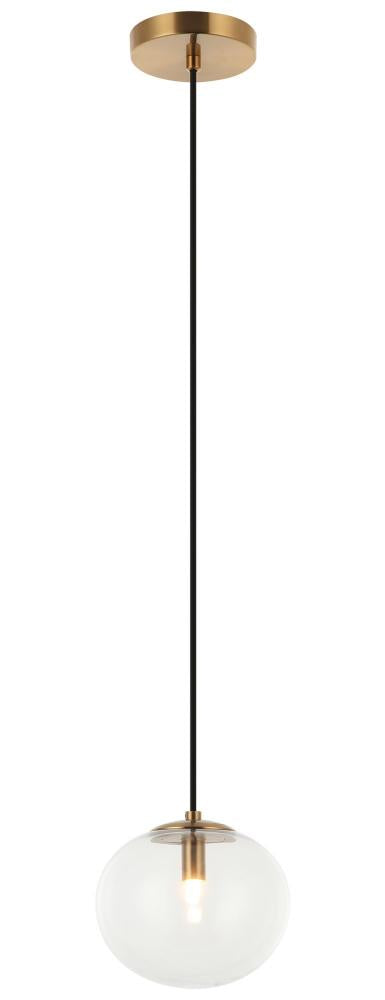 Matteo Lighting Bulbus 1 Light Pendant in Gold Model: C38101AG