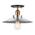 Matteo Lighting Bulstrode's Workshop in Aged Gold Brass Ceiling Mount Model: X46111AGBK