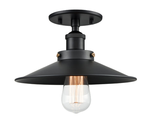 Matteo Lighting Bulstrode's Workshop in Aged Gold Brass Ceiling Mount Model: X46111AGBK