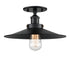 Matteo Lighting Bulstrode's Workshop in Aged Gold Brass Ceiling Mount Model: X46112AGBK