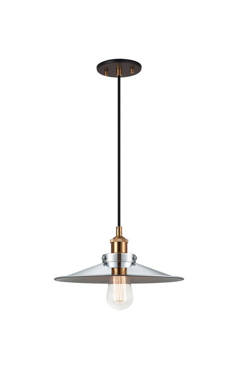 Matteo Lighting Bulstrode's Workshop in Aged Gold Brass Pendant Model: C46112AGCH