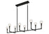 Matteo Lighting Candlestix in Aged Gold Brass Chandelier Model: C64808AGOP