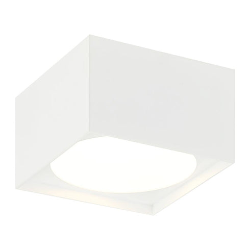Matteo Lighting Caravon 1 Light Ceiling Mount in White Model: M17111WH