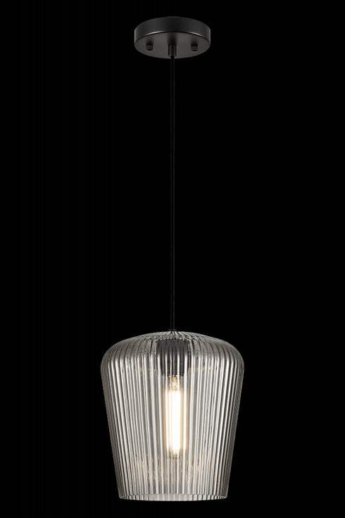 Matteo Lighting Charismo 1 Light Pendants in Combination Finishes Model: C61001AGOP