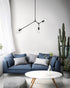 Matteo Lighting Cherry Blossoms in Black Chandelier Model: C49703BK