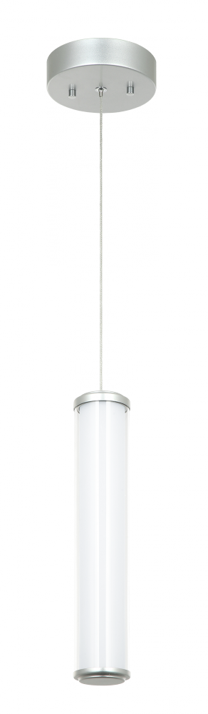 Matteo Lighting Cohler 1 Light Pendant in Silver Model: C79912MS
