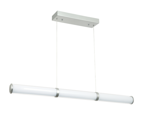 Matteo Lighting Cohler 1 Light Pendant in Silver Model: C79936MS