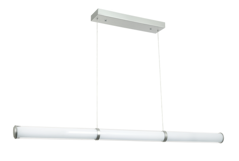 Matteo Lighting Cohler 1 Light Pendant in Silver Model: C79948MS