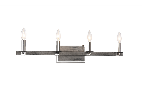 Matteo Lighting Cordove 4 Light Wall Sconce in Brown Model: S07804WD
