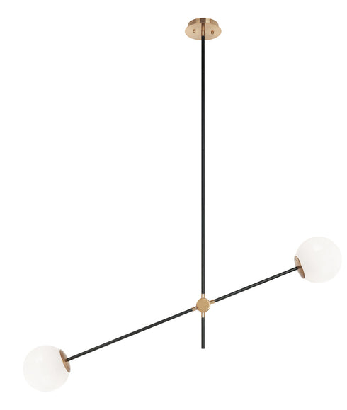 Matteo Lighting Cosmic in Aged Gold Brass Pendant Model: C78712AGCL