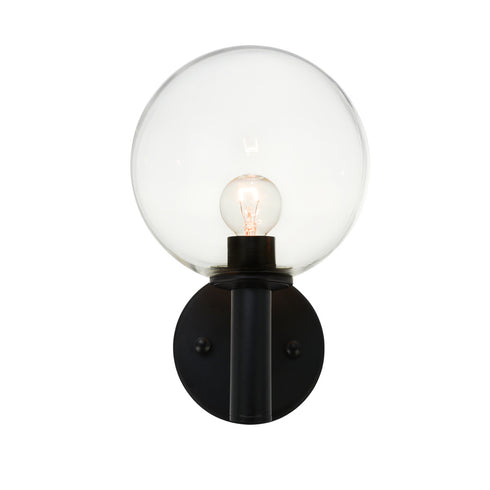 Matteo Lighting Cosmo in Aged Gold Brass Wall Sconce Model: S06001AGCL