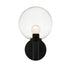 Matteo Lighting Cosmo in Aged Gold Brass Wall Sconce Model: S06001AGCL