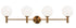 Matteo Lighting Cosmo in Aged Gold Brass Wall Sconce Model: S06004AGCL