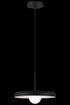 Matteo Lighting Creston 1 Light Pendants in Black Model: C34411MBOP