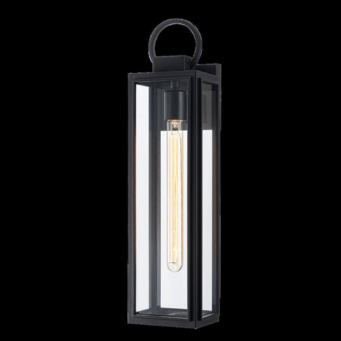 Matteo Lighting Crosby in Matte Black Outdoor Lighting Model: E20102MB
