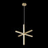 Matteo Lighting Crosley in Brushed Gold Pendant Model: C38924BG