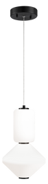 Matteo Lighting Dango 1 Light Pendants in Black Model: C82422OB