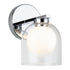 Matteo Lighting Derbishone in Chrome Wall Sconce Model: W60701CHCL