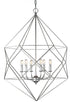 Matteo Lighting Diamond 6 Light Pendant in Bronze Model: C59606BZ