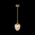 Matteo Lighting Eesha in Aged Gold Brass Pendant Model: C30903AGAM