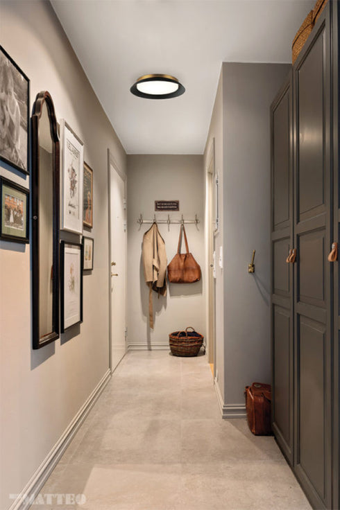 Matteo Lighting Finley in Matte Black Wall Sconce Model: M12518MBAG