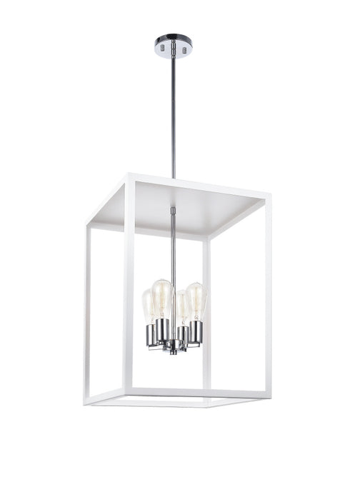 Matteo Lighting Flare in White Chandelier Model: C76004WH