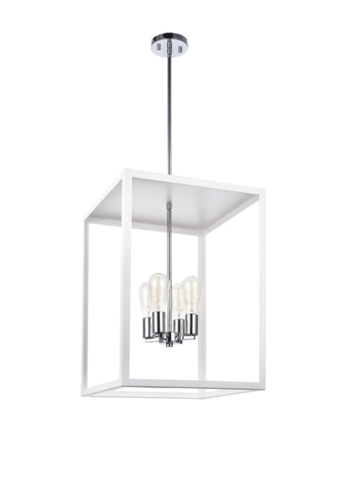Matteo Lighting Flare in White Chandelier Model: C76004WH
