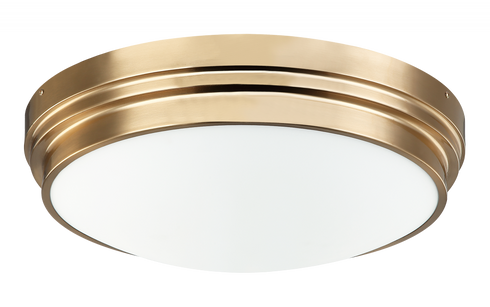 Matteo Lighting Fresh Colonial 3 Light Ceiling Mount in Nickel Model: X46403BN