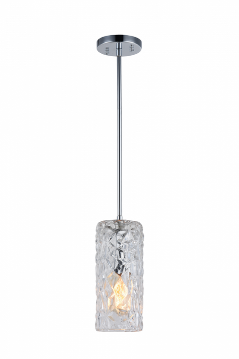 Matteo Lighting Glaze 1 Light Pendant in Gray Model: C61901SM