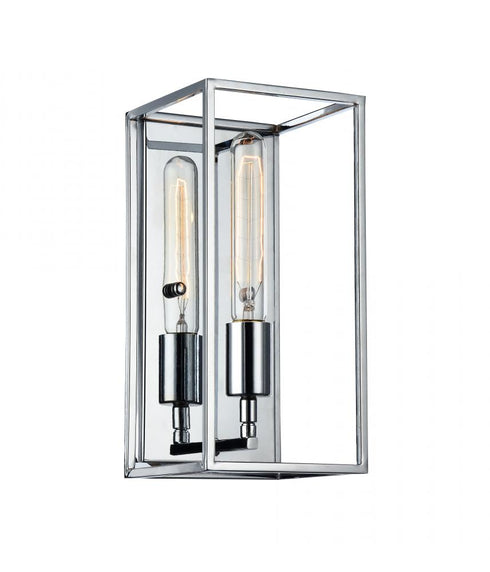 Matteo Lighting Glowstick 1 Light Wall Sconce in Chrome Model: W58001CH