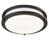 Matteo Lighting Igo 1 Light Ceiling Mount in Bronze Model: M11002BZ