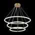 Matteo Lighting Inkara in Aged Gold Brass Pendant Model: C34896AG