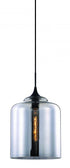 Matteo Lighting Irresistible Organic Charm 1 Light Pendant in Gray Model: C41404SM