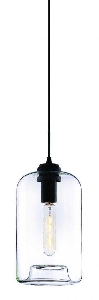 Matteo Lighting Irresistible Organic Charm 1 Light Pendant in Gray Model: C41408SM