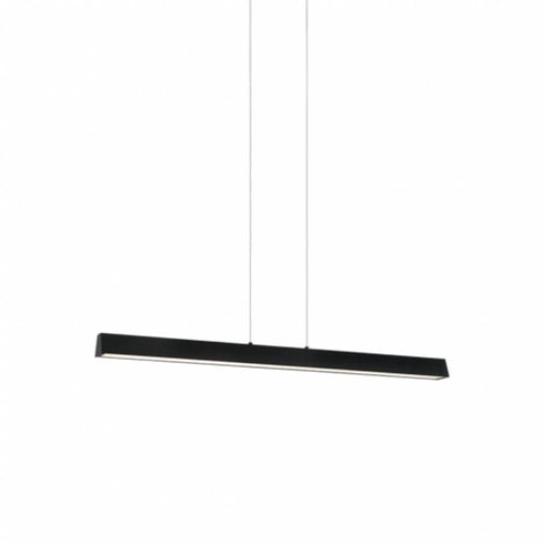 Matteo Lighting Isosceles 2 Light Chandelier in Black Model: C64933MB