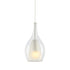 Matteo Lighting Jericho in Black and Chrome Pendant Model: C37521CHCL
